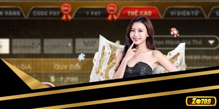 Cách vào Zo789 nạp tiền qua những hình thức còn lại
