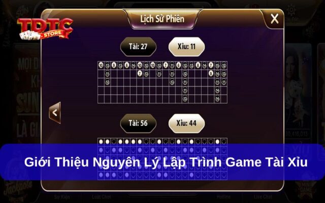 Giới thiệu nguyên lý lập trình game tài xỉu