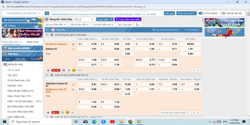 Mẹo chơi Kèo Tài Xỉu Bet168vn hiệu quả